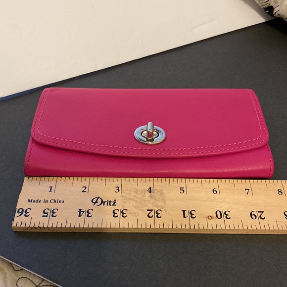 Pink slim envelope purse - Picture 5 of 6